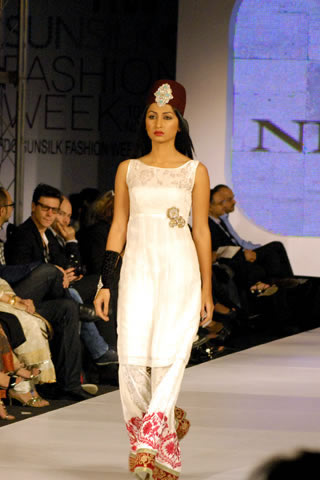 Nickie Ninaâ€™s Collection at PFDC Sunsilk Fashion Week Karachi 2010