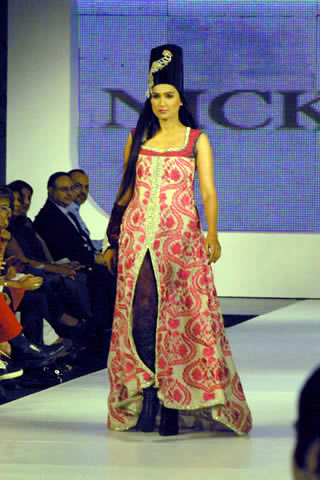 Nickie Ninaâ€™s Collection at PFDC Sunsilk Fashion Week Karachi 2010