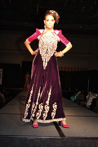 Rani Emaan's collection in Colors of Pakistan 2009