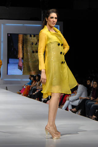 Sabina Pasha at PFDC Sunsilk Fashion Week 2011 Lahore