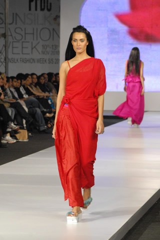 Sadaf Malaterre Collection at PFDC Sunsilk Fashion Week 2010 Karachi