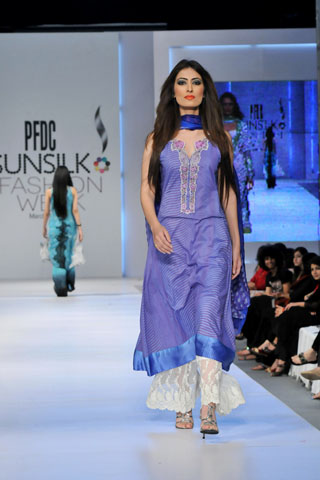 Sobia Nazir at PFDC Sunsilk Fashion Week Lahore 2011
