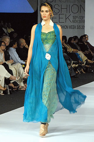 Sobia Nazir PFDC Sunsilk Fashion Week 2010 Karachi