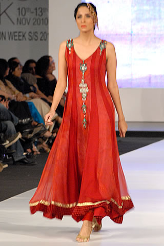 Sobia Nazir PFDC Sunsilk Fashion Week 2010 Karachi