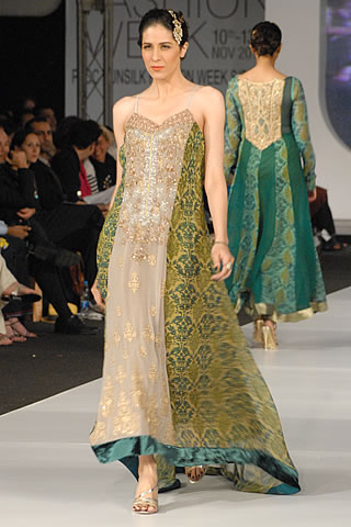 Sobia Nazir PFDC Sunsilk Fashion Week 2010 Karachi