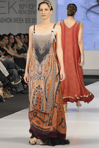 Sobia Nazir PFDC Sunsilk Fashion Week 2010 Karachi