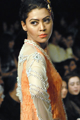 Sobia Nazir PFDC Sunsilk Fashion Week 2010 Karachi