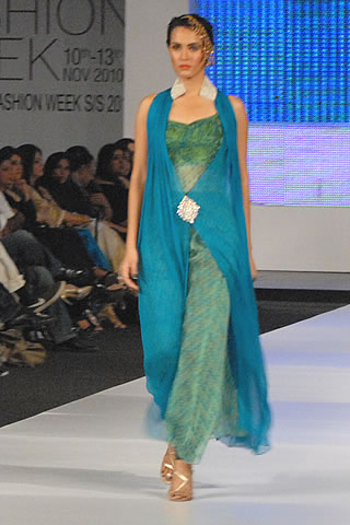Sobia Nazir PFDC Sunsilk Fashion Week 2010 Karachi