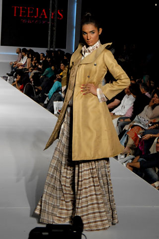 Pakistani Designer Teejays at PFDC Sunsilk Fashion Week 2011 Lahore