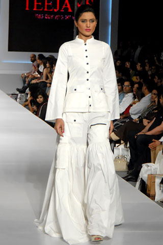Pakistani Designer Teejays at PFDC Sunsilk Fashion Week 2011 Lahore
