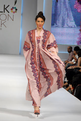 Pakistani Designer Teejays at PFDC Sunsilk Fashion Week 2011 Lahore