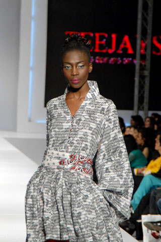Pakistani Fashion Designer Teejays at PFDC Sunsilk Fashion Week