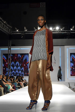 Yahsir Waheed at PFDC Sunsilk Fashion Week Lahore