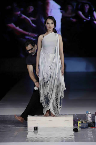YBQ's Collection at PFDC Sunsilk Fashion Week 2010 Karachi