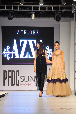 AZZA at PFDC Sunsilk Fashion Week 2012 Day 1
