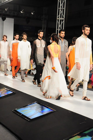 Asifa & Nabeel at PFDC Sunsilk Fashion Week 2012 Day 2