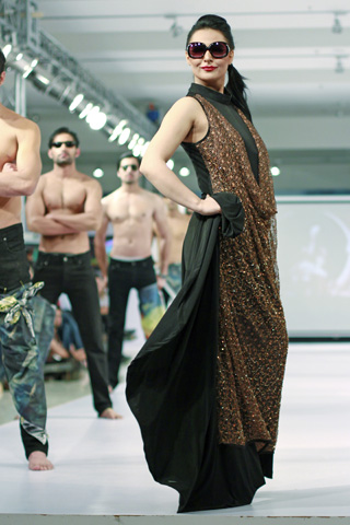 BNS Collection at Islamabad Fashion Week A/W 2012