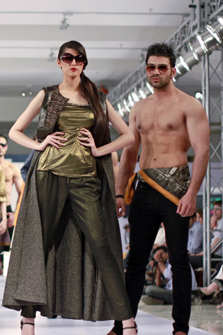 BNS Collection at Islamabad Fashion Week A/W 2012