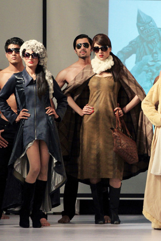 BNS Collection at Islamabad Fashion Week A/W 2012