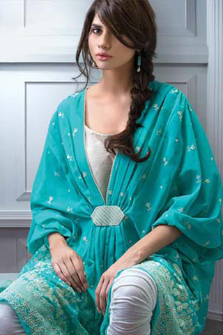 Embroidered Eid Collection 2012 by Bareeze