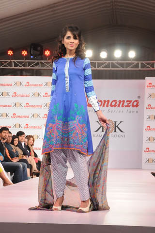 Bonanza Summer Lawn Prints Collection 2012 by Kamiar Rokni