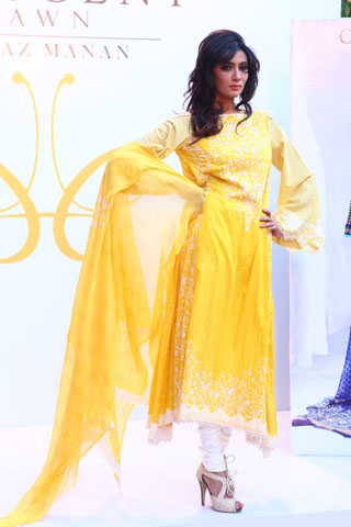 Crescent Summer Lawn Fashion Show 2012 in Karachi