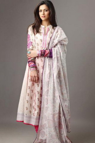 Deepak Perwani Summer Lawn Collection 2012 by Orient Textiles