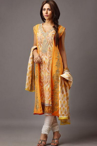Deepak Perwani Summer Lawn Collection 2012 by Orient Textiles