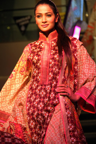 Faiza Samee Eid Lawn Collection 2012 by Al Karam