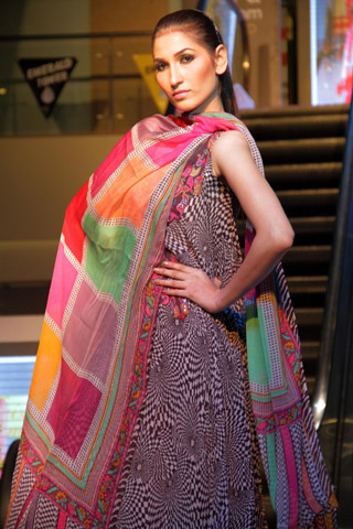 Faiza Samee Eid Lawn Collection 2012 by Al Karam
