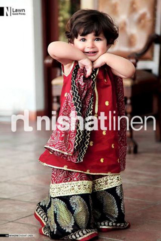 Festive Eid Lawn Collection 2012 By Nishat Linen