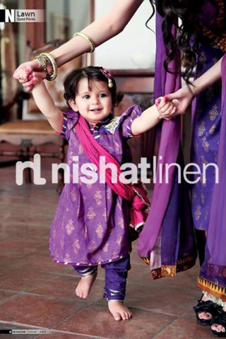 Festive Eid Lawn Collection 2012 By Nishat Linen
