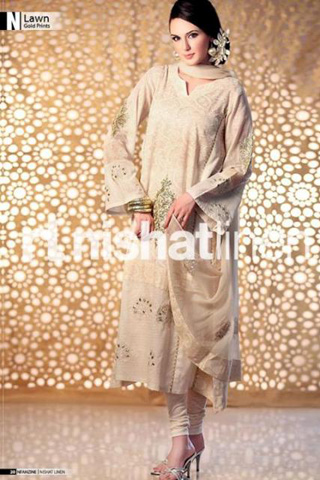 Festive Eid Lawn Collection 2012 By Nishat Linen
