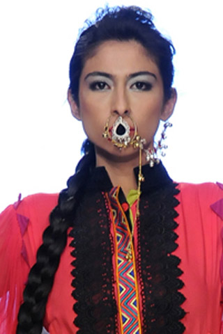Meesha Shafi at PFDC Sunsilk Fashion Week 2012