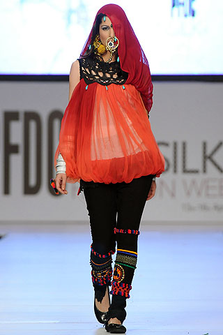 Cybil at PFDC Sunsilk Fashion Week 2012 Day 3