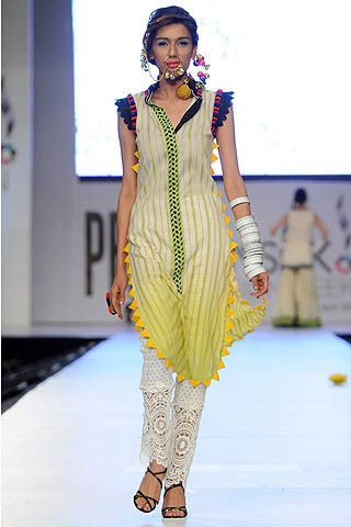 Fayeza Ansari at PFDC Sunsilk Fashion Week 2012 Day 3
