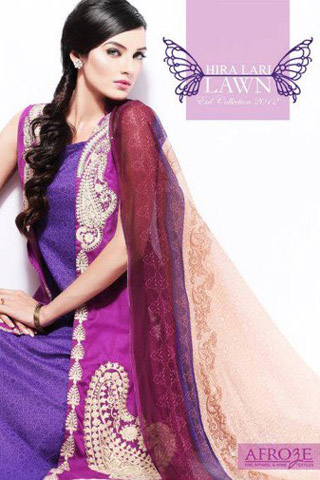 Eid Lawn Collection 2012 by Hira Lari