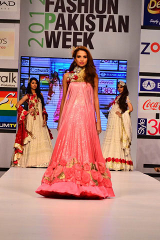 Honey Waqar at Fashion Pakistan Week 2012 Day 4