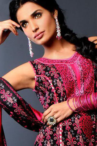 Jahanara Begum Lawn Collection 2012 By Yahsir Waheed