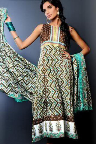 Jahanara Begum Lawn Collection 2012 By Yahsir Waheed