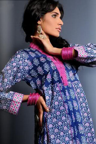 Jahanara Begum Lawn Collection 2012 By Yahsir Waheed