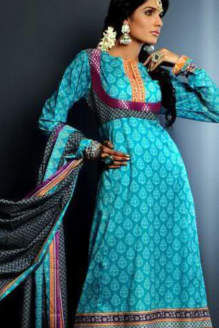 Jahanara Begum Lawn Collection 2012 By Yahsir Waheed