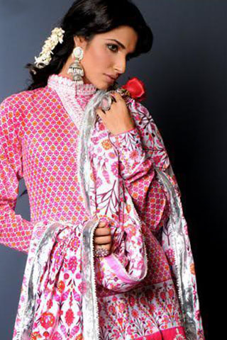 Jahanara Begum Lawn Collection 2012 By Yahsir Waheed