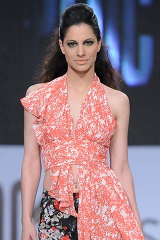Fashion Model Cybil at PFDC Sunsilk Fashion Week 2012