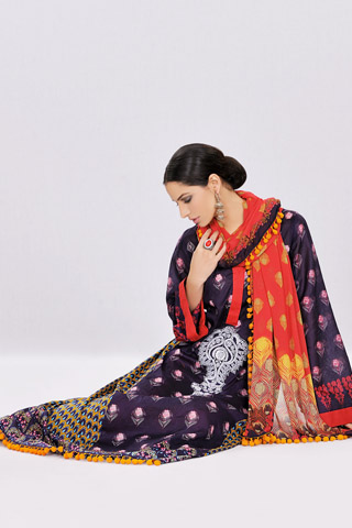 Karma 'The Gypsy Lawn Collection' By Al Zohaib Textile