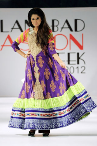 Lakhani Collection at Islamabad Fashion Week A/W 2012