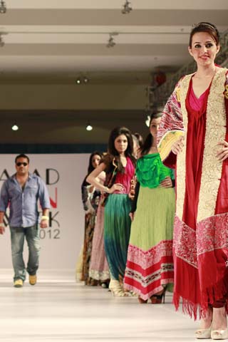 Lakhani Collection at Islamabad Fashion Week A/W 2012