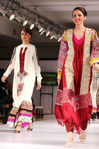Lakhani Collection at Islamabad Fashion Week A/W 2012