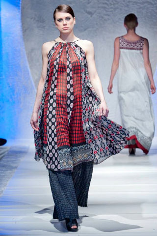 Lala Textiles Summer Collection at Pakistan Fashion Week London 2012 Day 2