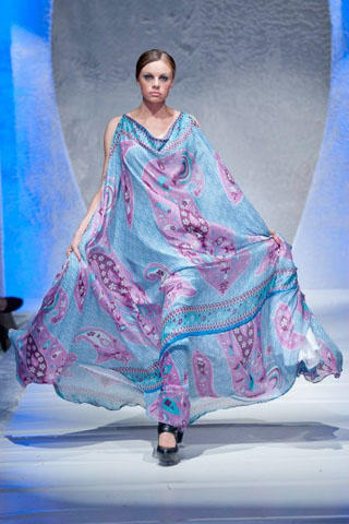 Lala Textiles Summer Collection at Pakistan Fashion Week London 2012 Day 2